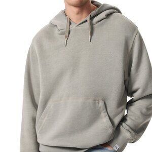 Rag & Bone Damon Cotton-Blend Vintage Terry Hoodie